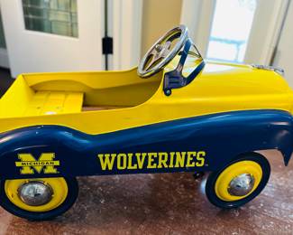 Pedal Car,  U of M , Wolverines 