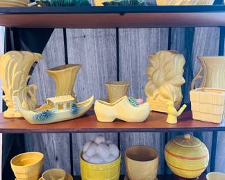 Yellow McCoy Pottery 