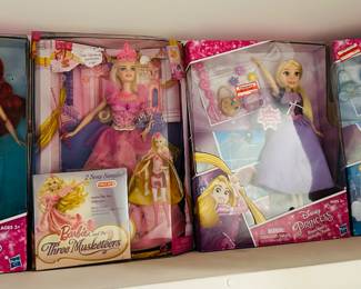 New in Box Barbies 