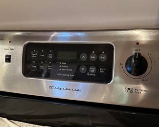 Ceramic Top Stainless Steel Frigidaire Stove 