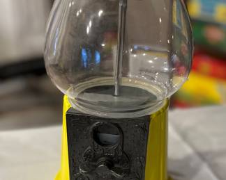 Vintage Metal Gumball Machine