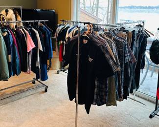 Women and Men's Clothes ( variety of sizes) 