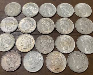 Assorted Peace Dollars