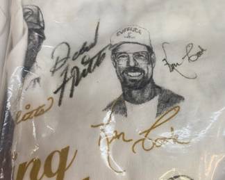 Autographed Bass Fishing Shirts and Hats
