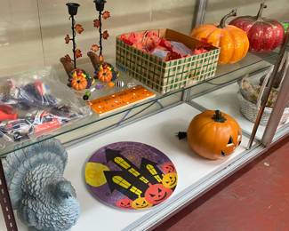 Halloween and Thanksgiving Decor