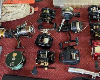 Assorted Fishing Reels