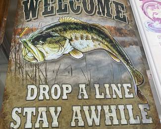 Fishing Sign
