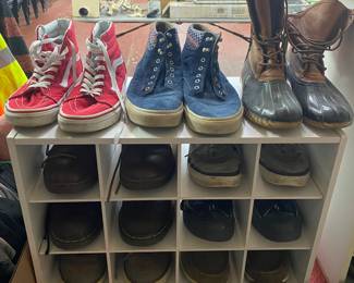 Assorted Shoes Including Vans and More