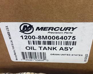Mercury Oil Tank Assembly