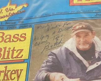 Autographed Bass Fishing Publications