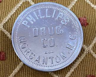Phillips Drug Token Morganton, N.C.