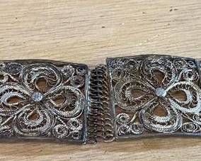 Silver Export Chinese Bracelet