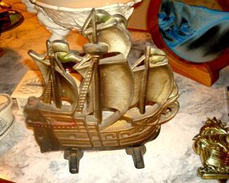 Cast iron Hubley door stop