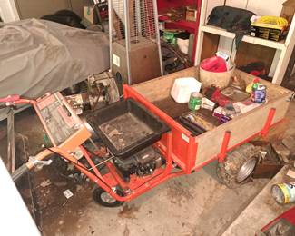 DR power wagon w/ electric start and dump.