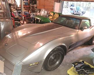 1982 Chevy Corvette, approx. 34,000 miles.