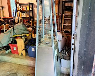 Pyramid heater, one of two. The other one is still new in box.