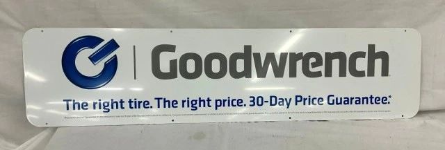 DS GOODWRENCH METAL SIGN