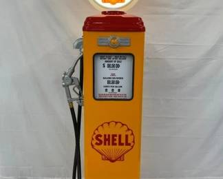 SHELL CONTEMPORARY GAS PUMP 