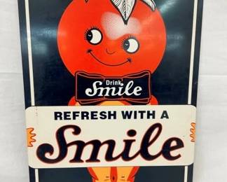 SST SMILE DRINK SIGN