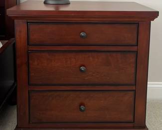 Aspen Nightstand   H 29" W 28" D 18.25".  We have a pair!!