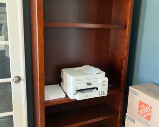 Cherry Bookcase   H 74.5"  W 41.5"  D15"