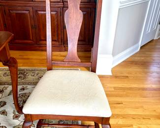 $240.00  Available for Pre-Sale, email gail@freshstarttransitions.com                                                                                                            6 - Bob Timberlake by Lexington Dining Chairs   Solid Cherry     H 42" W 21" D 19"