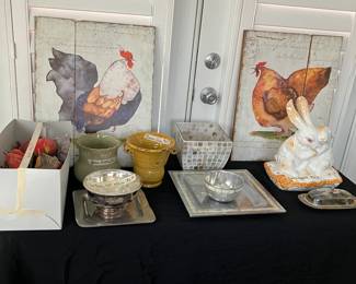 Chickens, bunnies& more