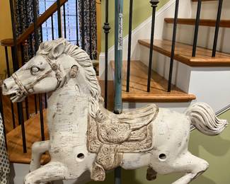 Carousel horse