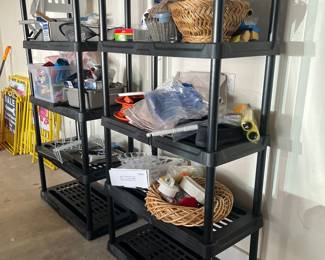 2 Heavy Duty Shelving Units