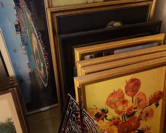 Antique Paintings & Prints, Stained Glass