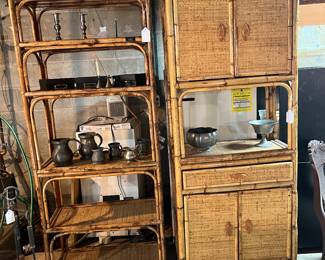 Rattan wall unit
Rattan book shelf
