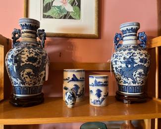 Blue and white porcelain