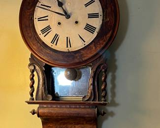 Many Antique Clocks