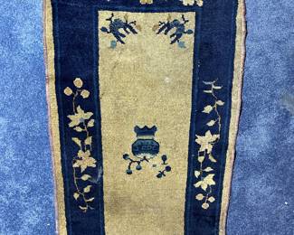 One of several vintage handmade rugs, Chinese Art Deco period