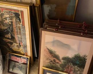 Oriental Watercolors Saratoga Springs Advertising