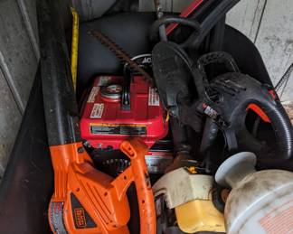 shed yard tools