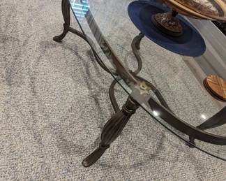 glass coffee table 