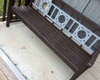 patio bench