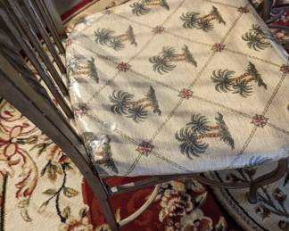 palm tree chair