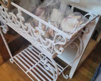 Wrought iron stand