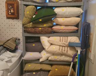 Pillows and more pillows