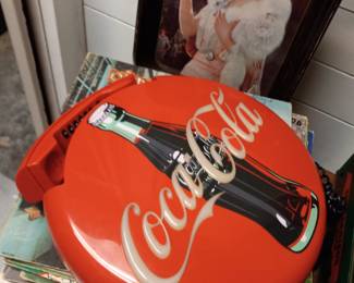 Coca Cola telephone.