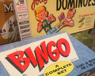Vintage games and toys 