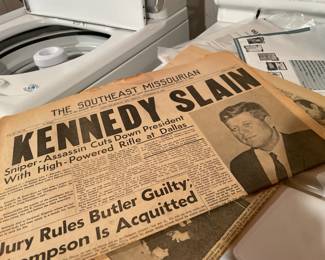 Vintage newspapers 