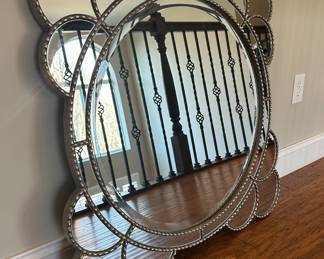 SOLD—Pottery Barn Decorative Mirror. Timeless Design Use it Anywhere!
