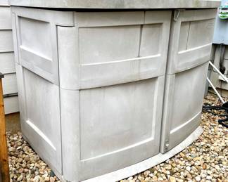 $60. Large outdoor storage bin. 