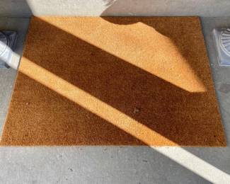 $50. Outdoor coconut fiber door mat.48” by 36”