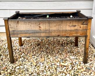 $60. Outdoor raised planter bed. Non treated wood. 