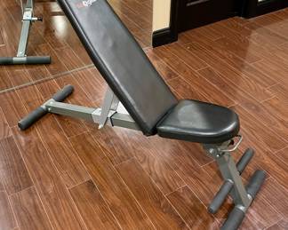 SOLD Adjustable work out bench by SA Gear. 