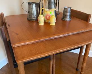 Danish table - 3 chairs